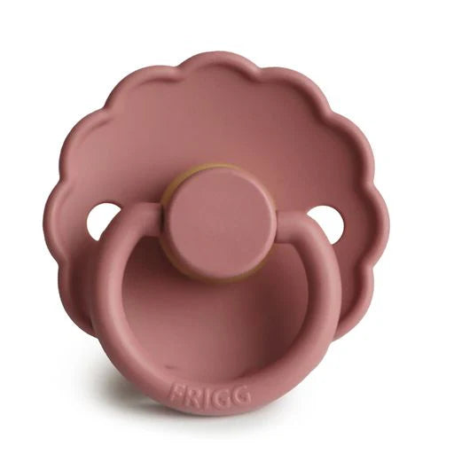 FRIGG | Daisy Pacifier, Powder Blush (Size 2)