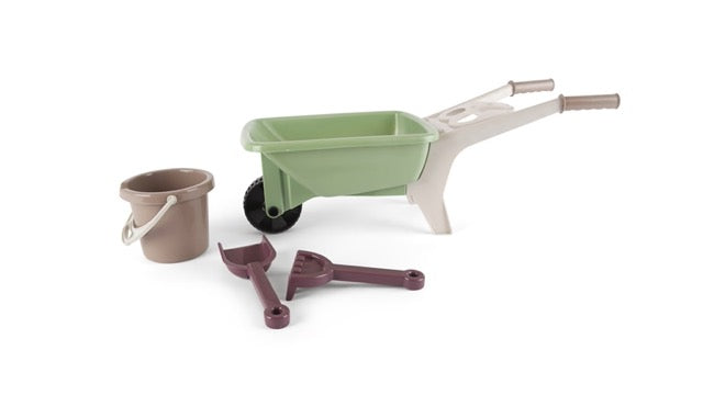 Dantoy | Green Garden Wheelbarrow Set