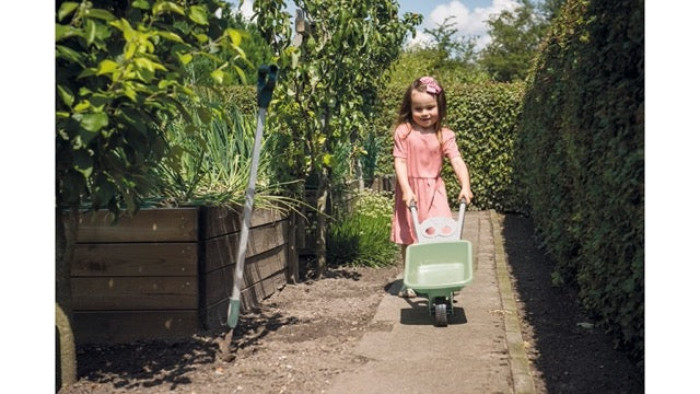 Dantoy | Green Garden Wheelbarrow Set