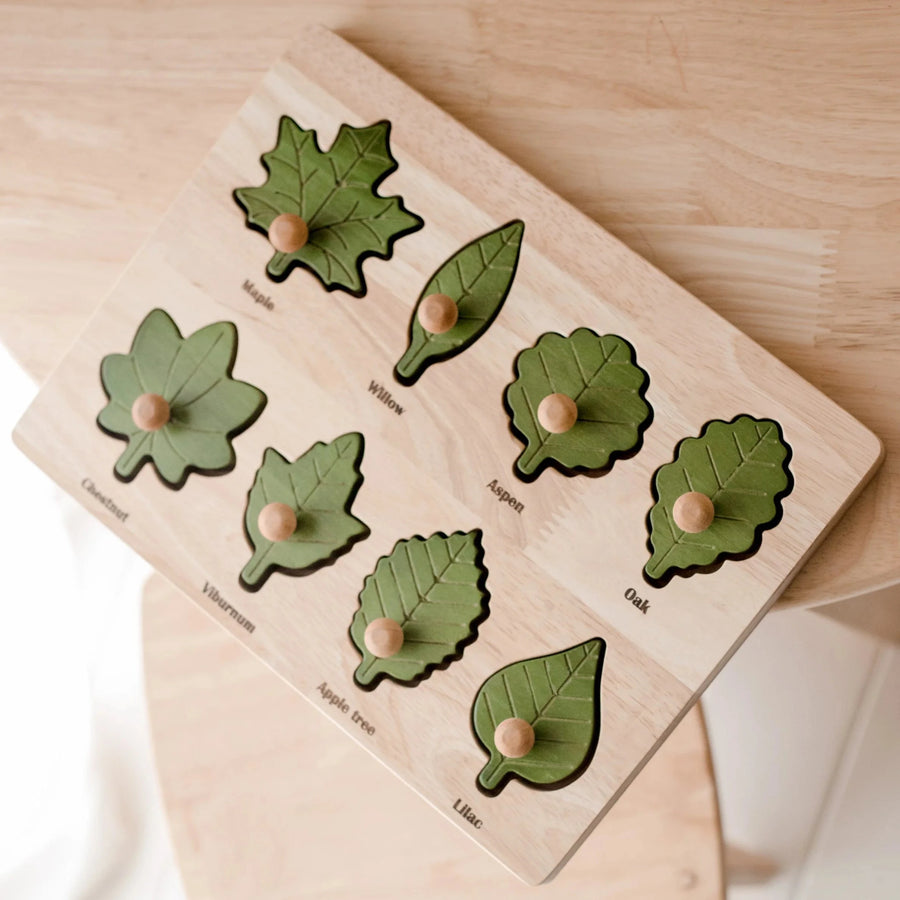 Q Toys | Montessori Leaf Puzzle