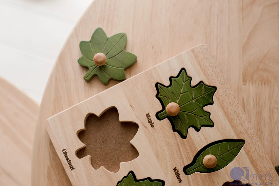 Q Toys | Montessori Leaf Puzzle