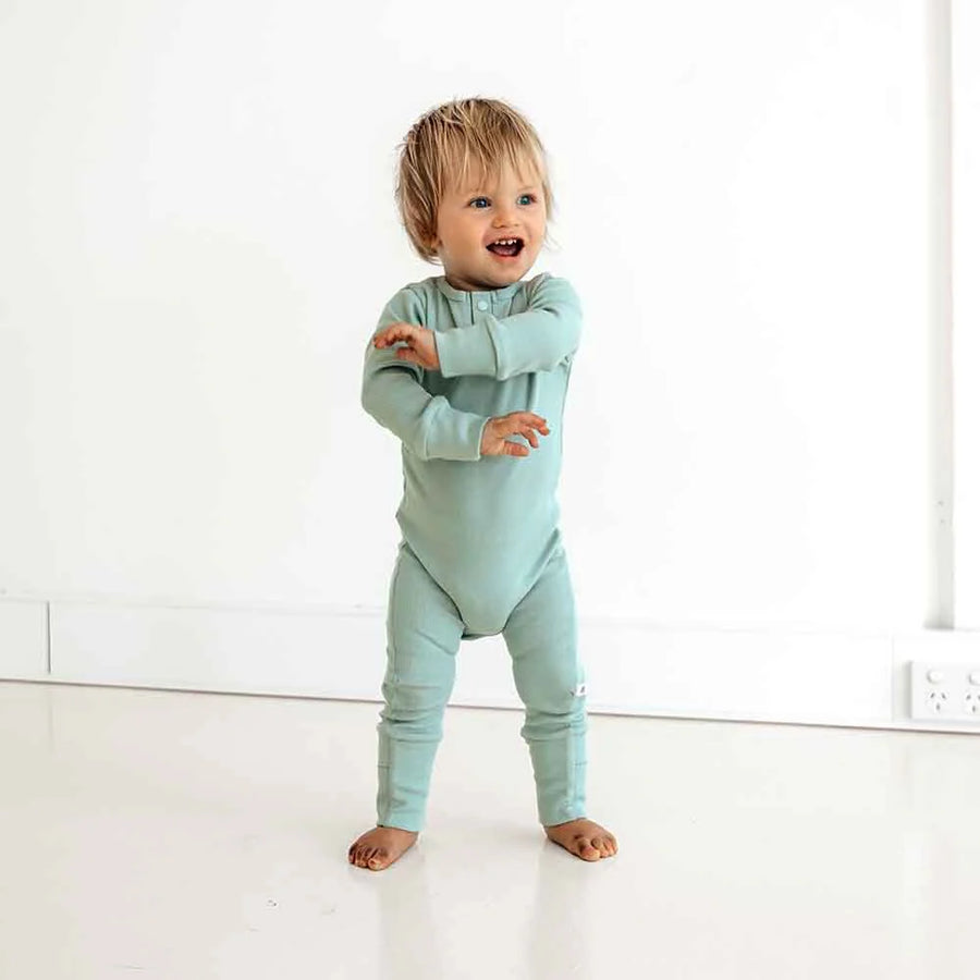 Snuggle Hunny Kids | Growsuit, Sage