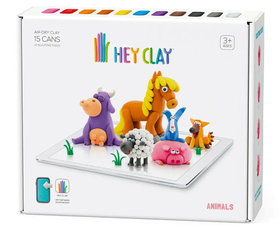 HEY CLAY | Animals Set, 6 Characters