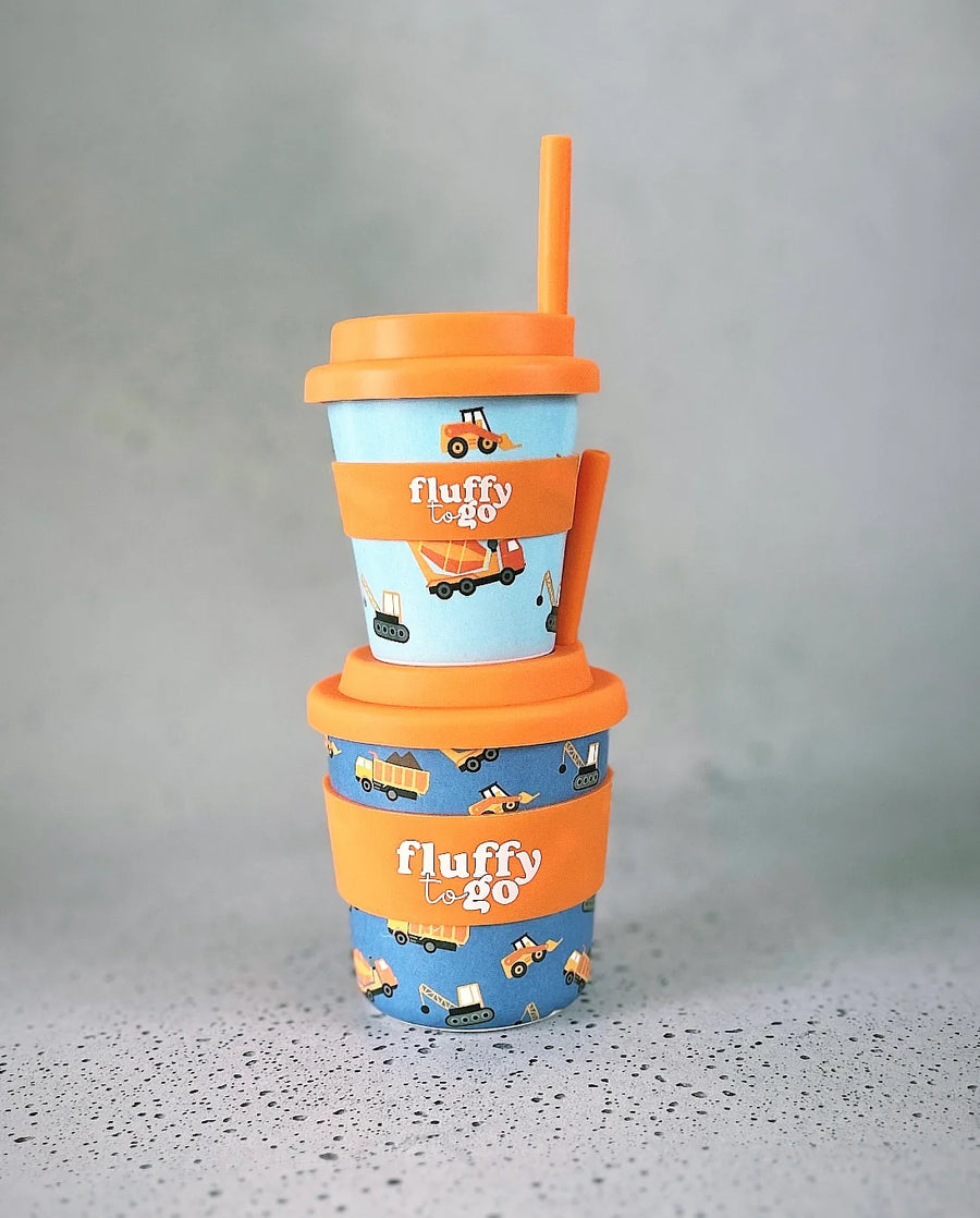 Fluffy To Go | All About Construction Hot Choccy Cup