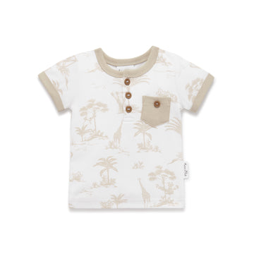 Aster & Oak | Henley Top, Jungle