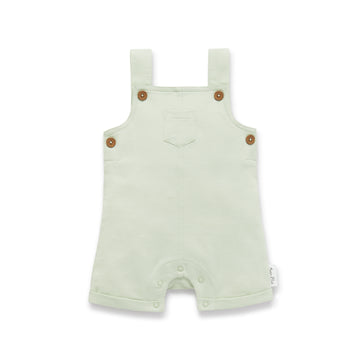 Aster & Oak | Chambray Overalls, Sage