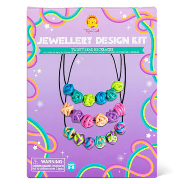 Tiger Tribe | Jewellery Design Kit, Twisty Bead Necklaces