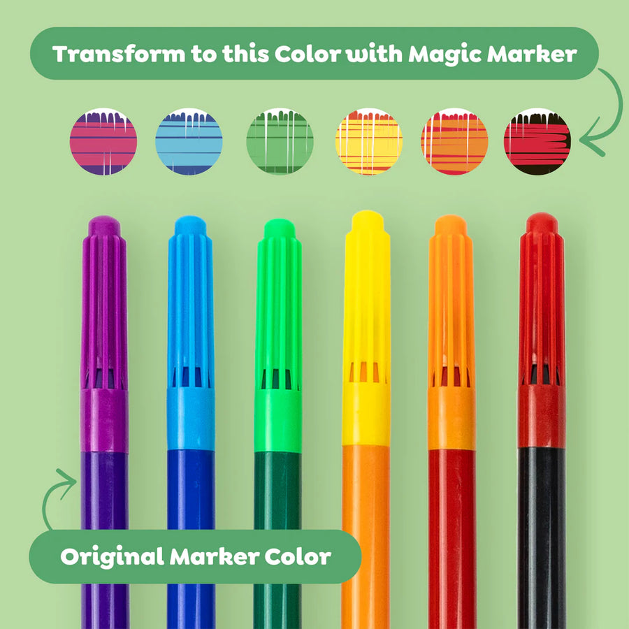 Tiger Tribe | Colour Change Colouring Set, Garden Friends