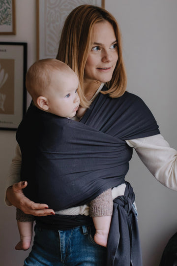 Boba | Serenity Baby Wrap, Charcoal