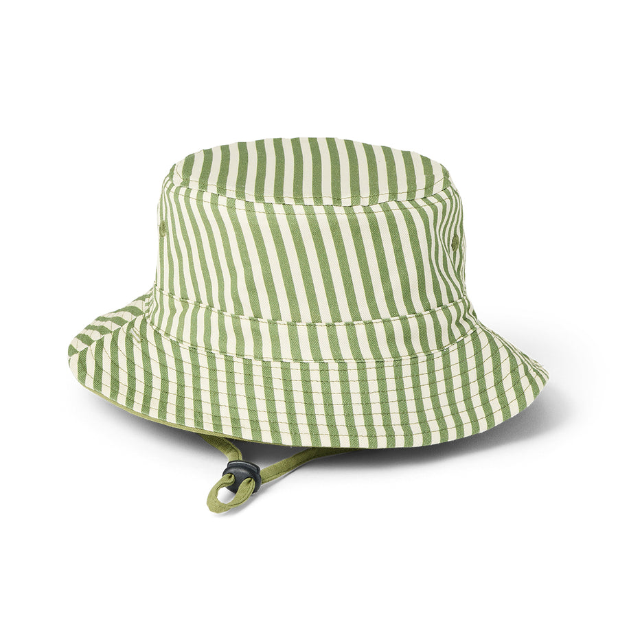 CRYWOLF | Reversible Bucket Hat, Coastal Stripe