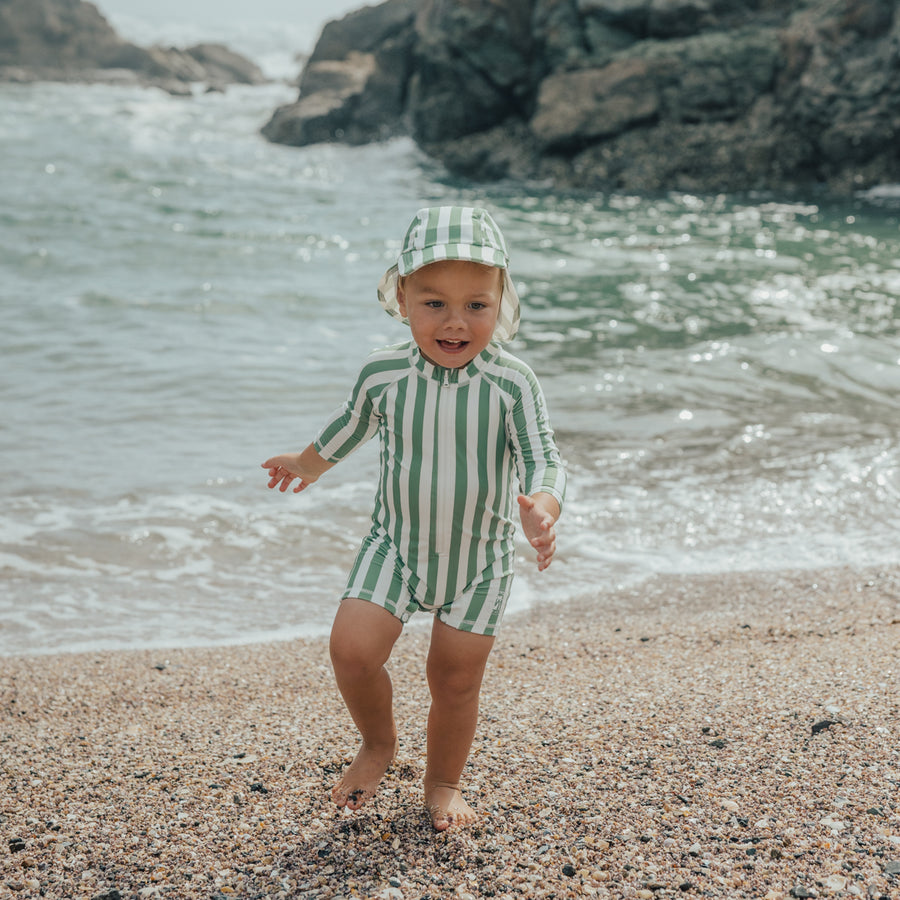 CRYWOLF | Long Sleeve Rash Suit, Coastal Stripe