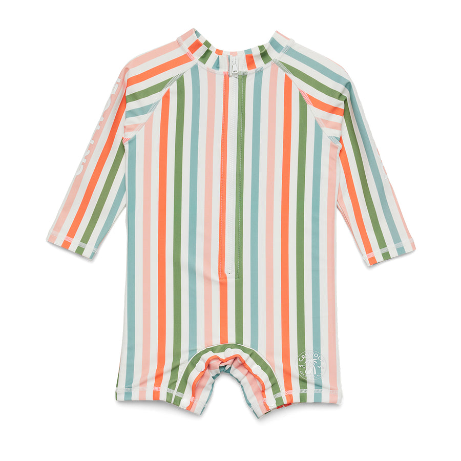 CRYWOLF | Long Sleeve Rash Suit, Summer Stripe