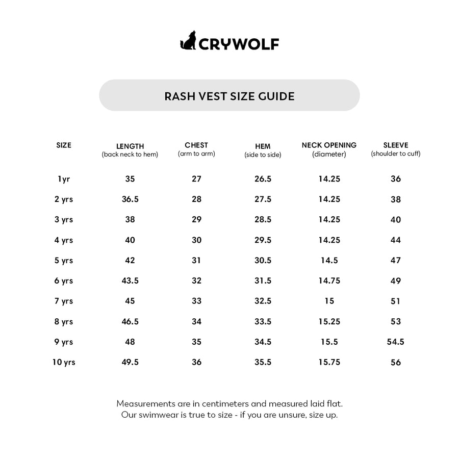 CRYWOLF | Long Sleeve Rash Vest, Sunset Colour Block