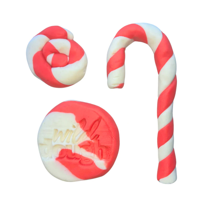 Wild Dough | Scented Playdough, Christmas Candy Cane