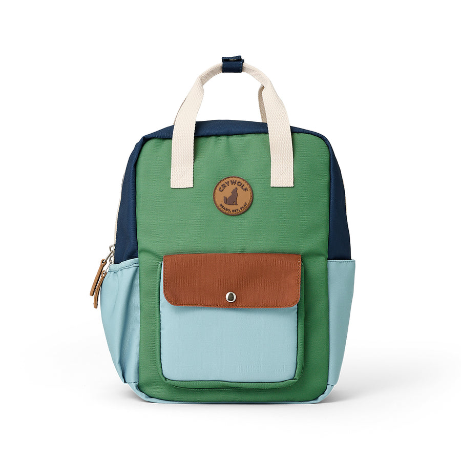 CRYWOLF | Mini Backpack, Ocean Colour Block