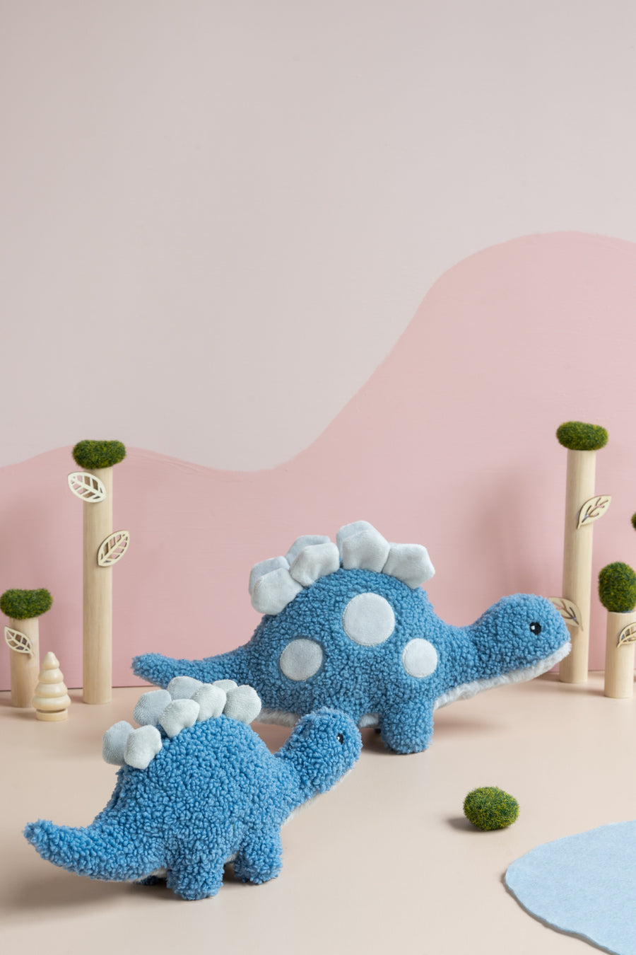 Nana Huchy | Baby Stu the Stegosaurus - Blue