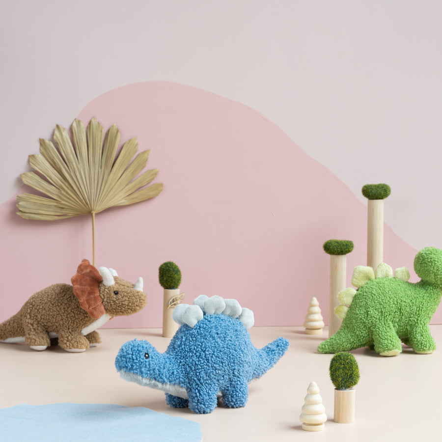 Nana Huchy | Baby Stu the Stegosaurus - Blue