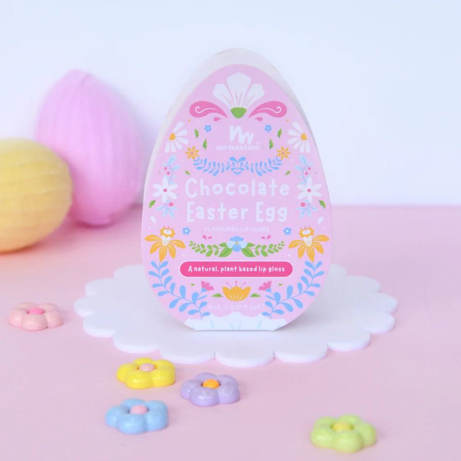 No Nasties |  Natural kids Lip Gloss, Easter Egg Lip Gloss and Nail Stickers