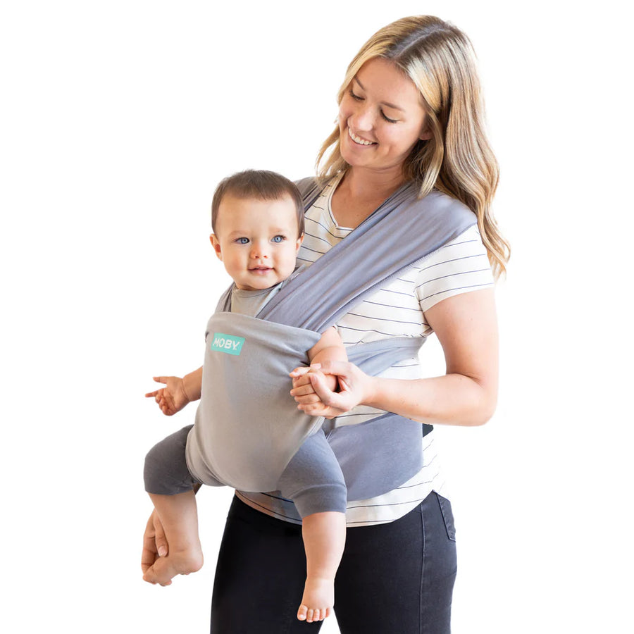 MOBY | Easy-Wrap Carrier, Smoked Pearl