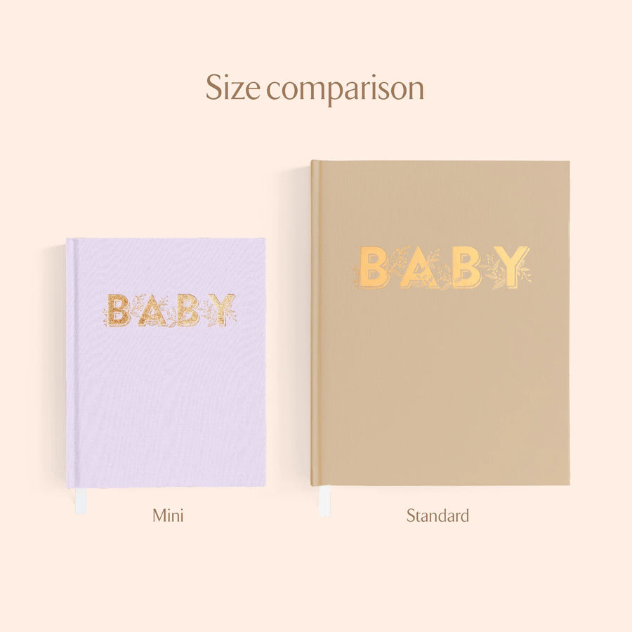 Fox & Fallow | Mini Baby Book, Lilac