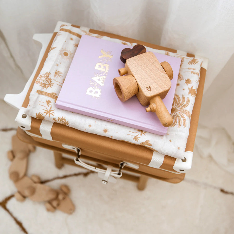 Fox & Fallow | Mini Baby Book, Lilac