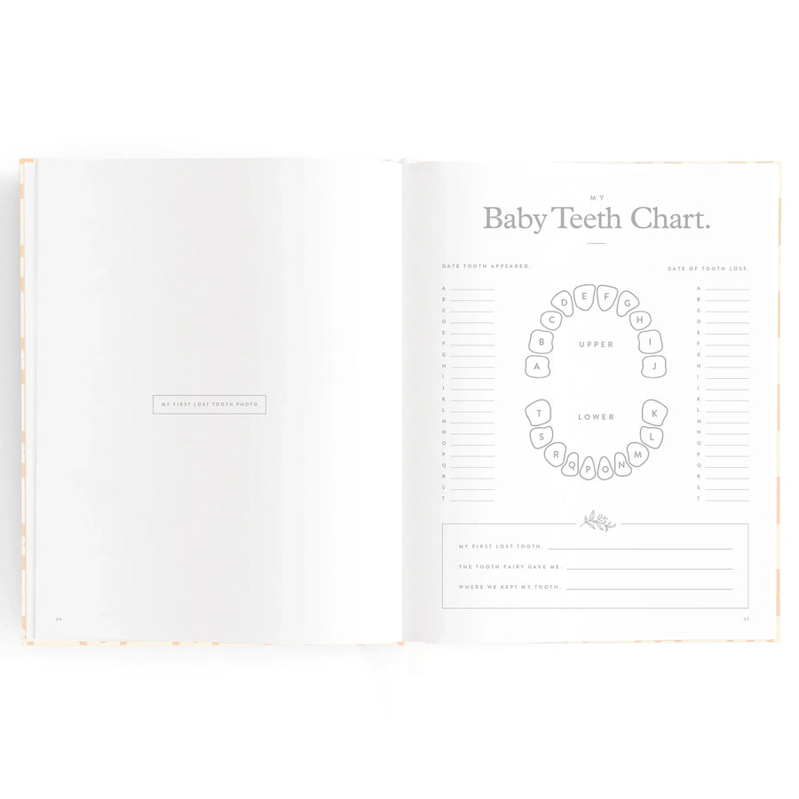 Fox & Fallow | Baby Book - Pistachio