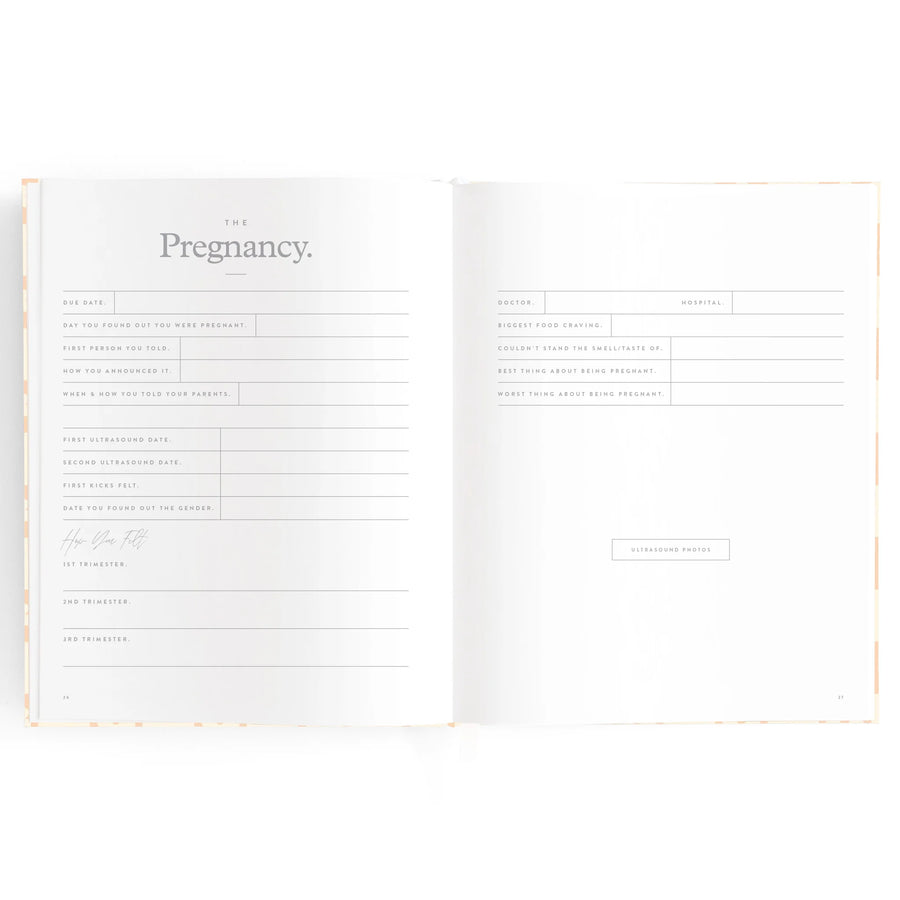 Fox & Fallow | Baby Book, Daisy Grid