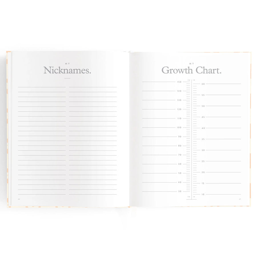 Fox & Fallow | Baby Book, Daisy Grid