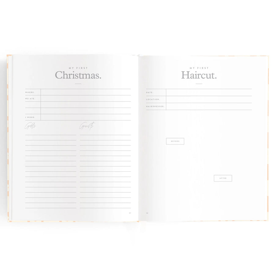 Fox & Fallow | Baby Book, Daisy Grid