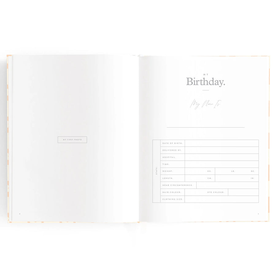 Fox & Fallow | Baby Book, Daisy Grid