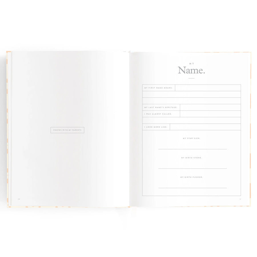 Fox & Fallow | Baby Book, Daisy Grid