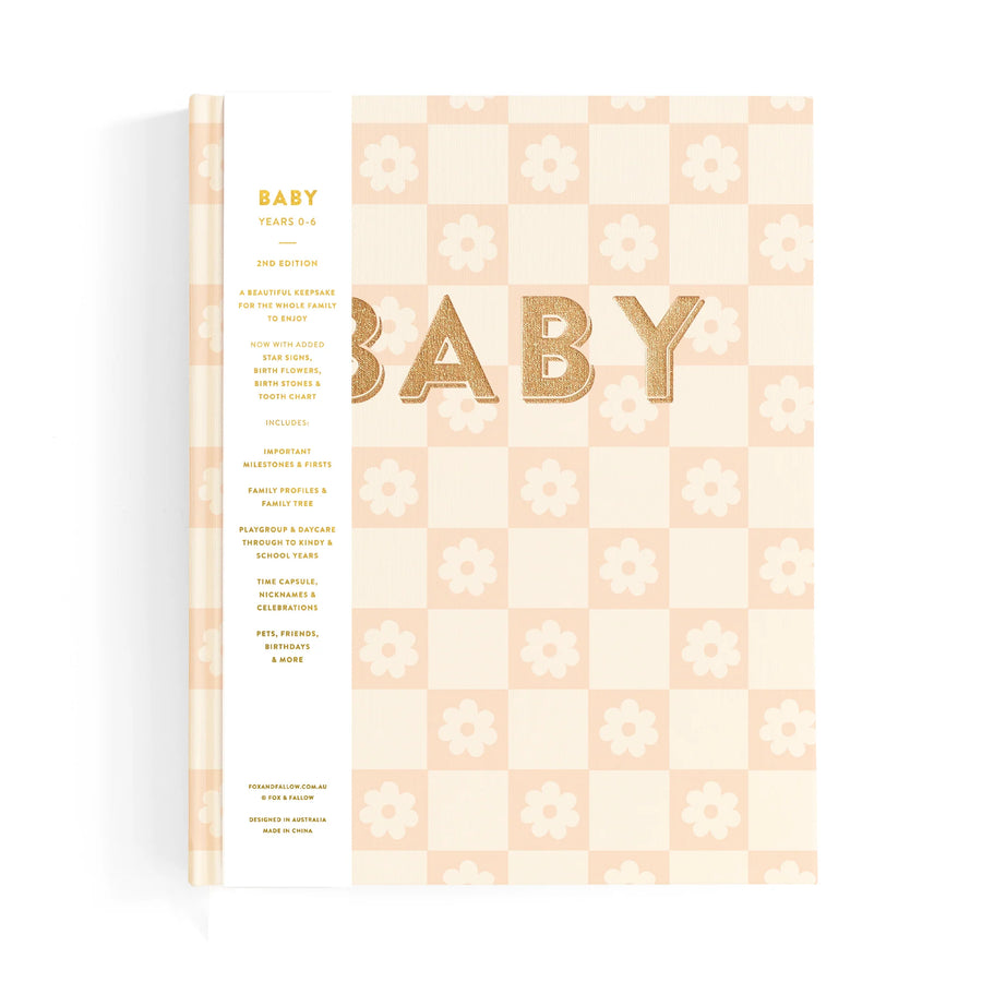 Fox & Fallow | Baby Book, Daisy Grid