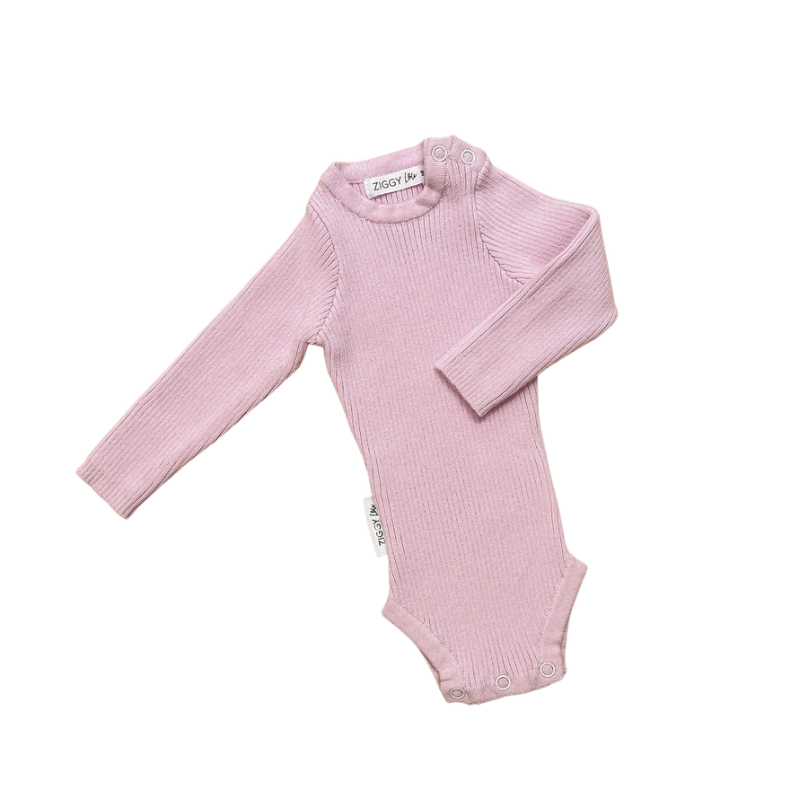 Ziggy Lou | Ribbed Bodysuit, Lilac