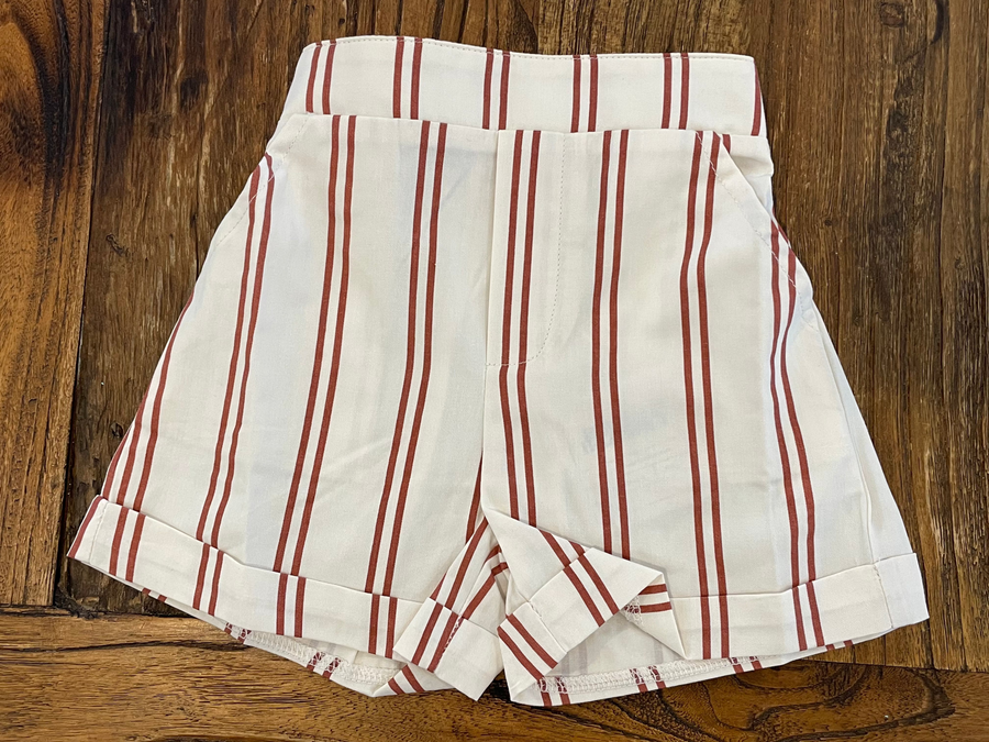 Bencer & Hazelnut | Christmas Candy Cane Shorts