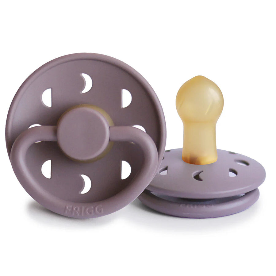 FRIGG | Moon Phase Pacifier, Twilight Mauve (Size 1)