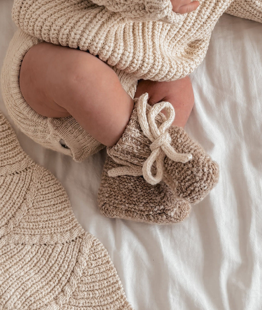 Ziggy Lou | Booties - Almond