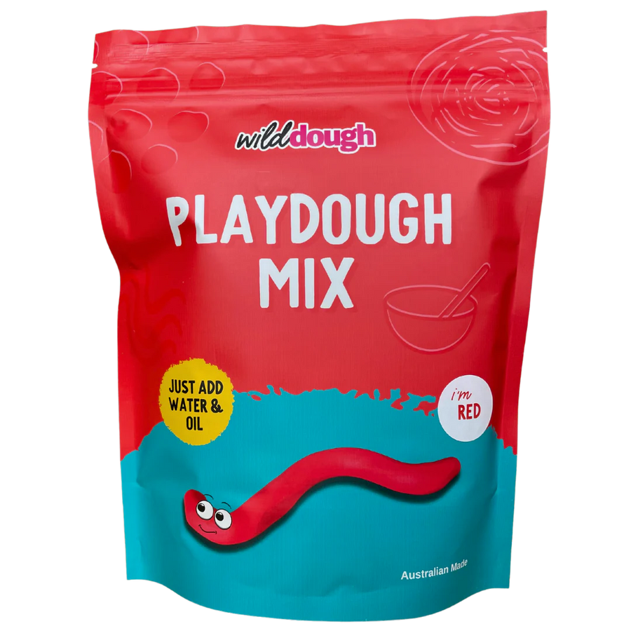 Wild Dough | Playdough Mix, Red