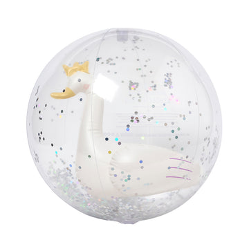 SUNNYLiFE  | Inflatable Beach Ball, Princess Swan