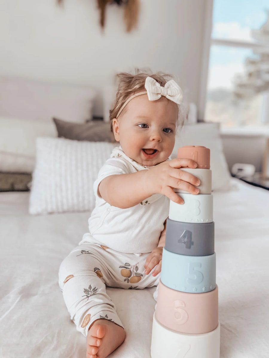 Over the Dandelion | Silicone Stacking Cups