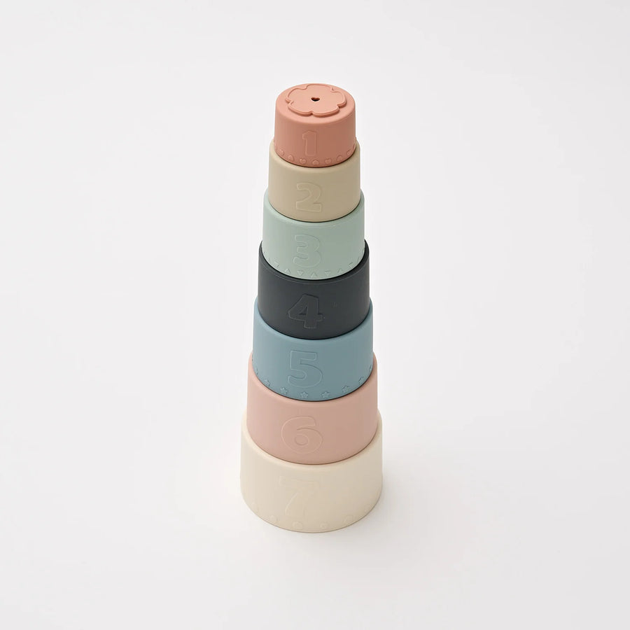 Over the Dandelion | Silicone Stacking Cups