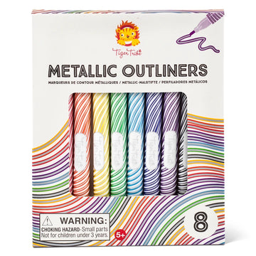 Tiger Tribe | Metallic Outliner Markers