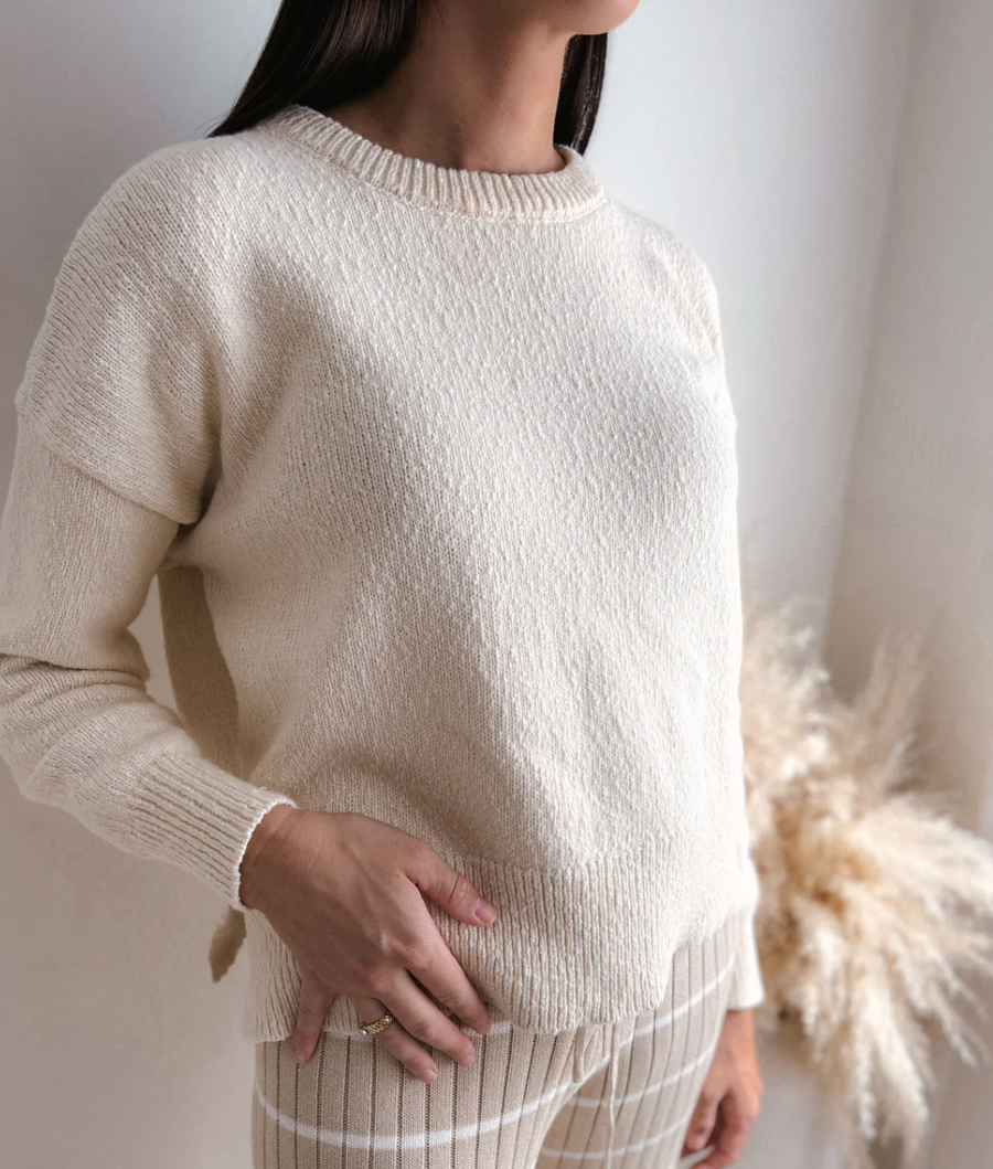 Ziggy Lou | Womens Jumper - Ivory