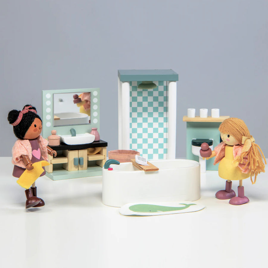 Tender Leaf Toys | Doll House Bathroom Furniture