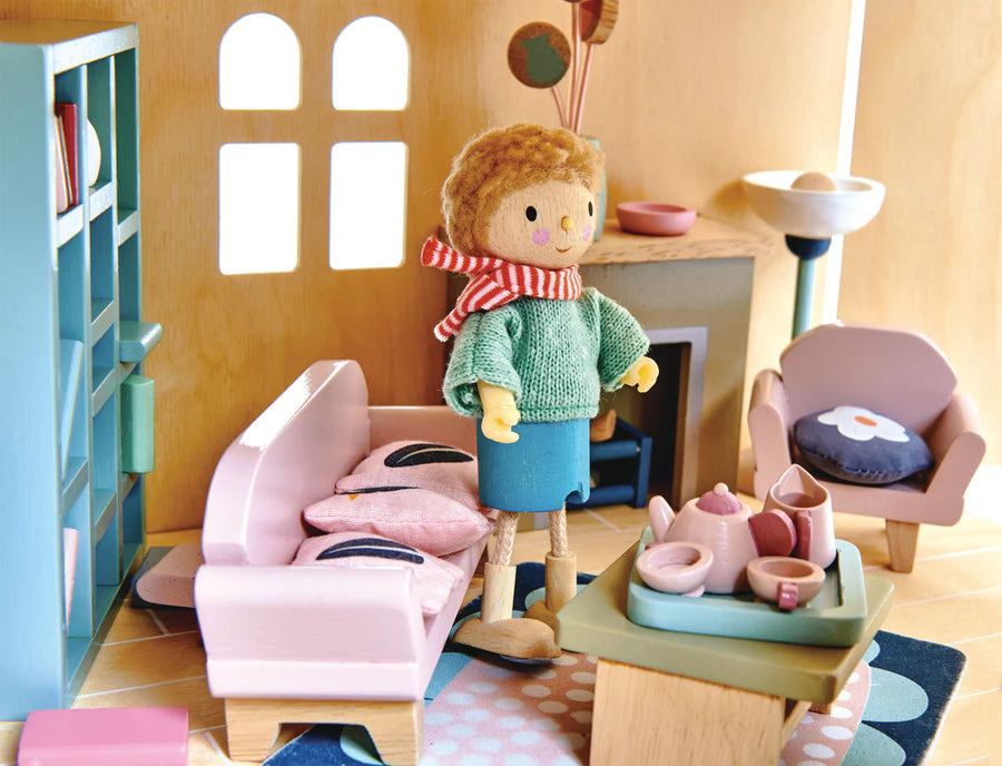 Tender Leaf Toys | Doll House Sitting Room Furniture