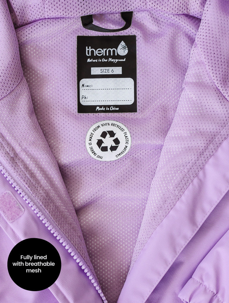 Therm | SplashMagic Rainshell, Periwinkle (Dragonfly)