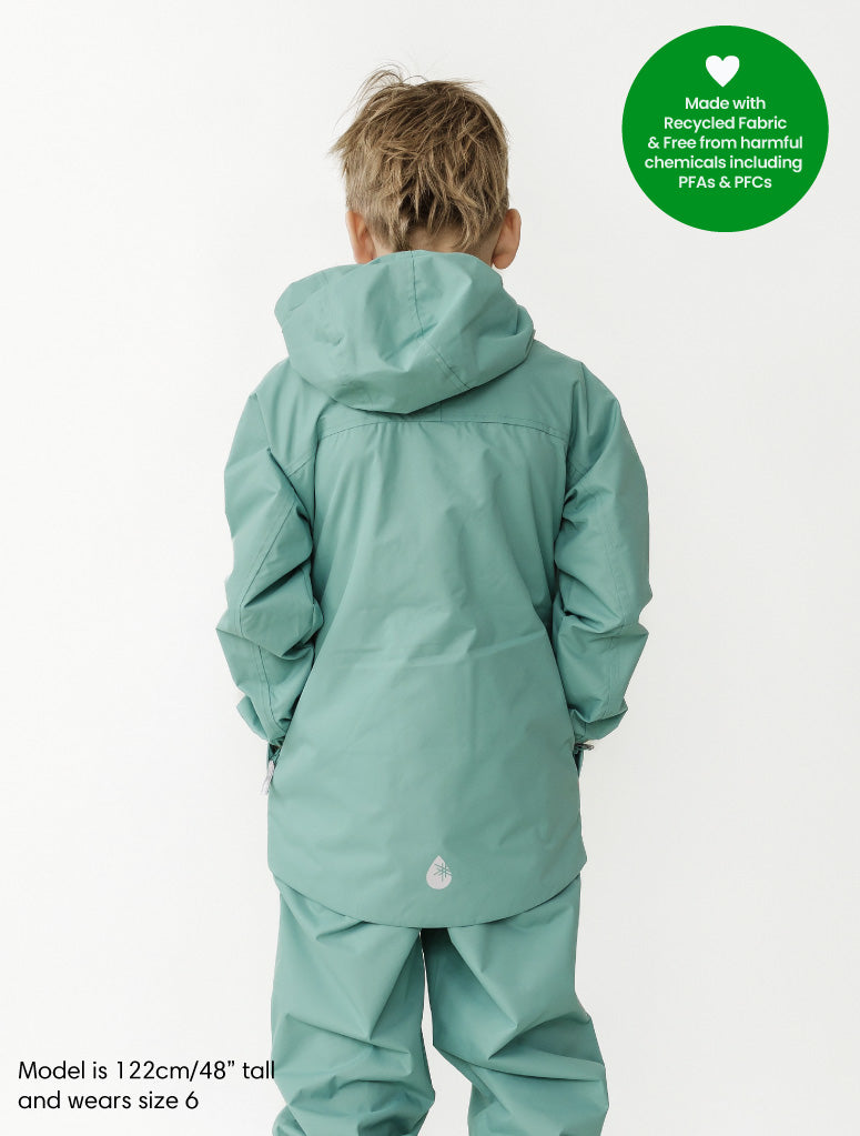 Therm | SplashMagic Rainshell, Seafoam (Insect Explorer)