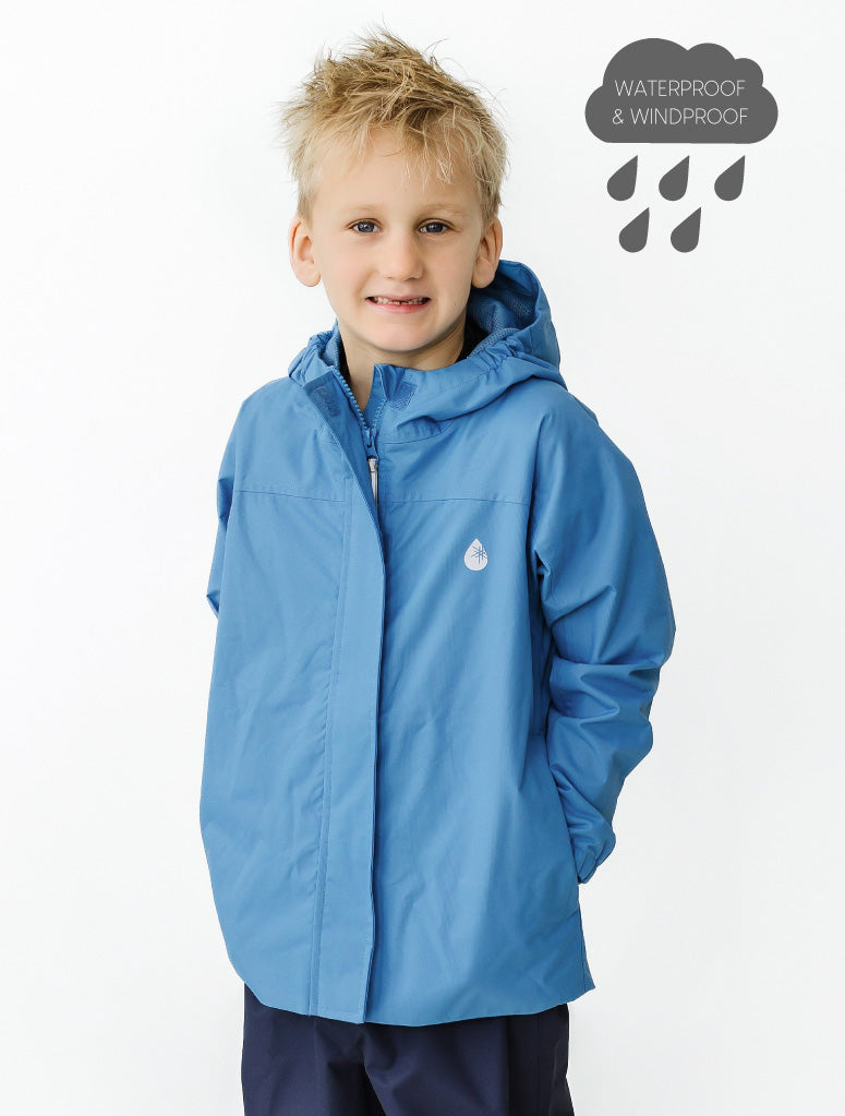 Therm | SplashMagic Rainshell, Tide Blue (Smiley)