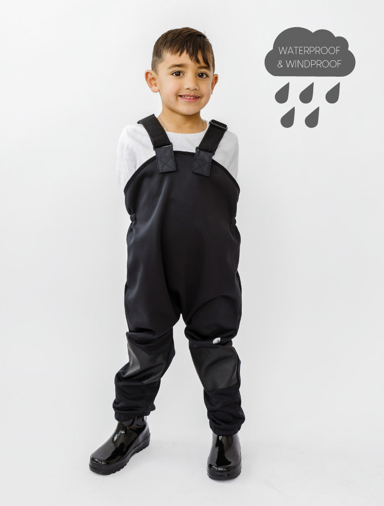 Therm | All-Weather Overalls, Black