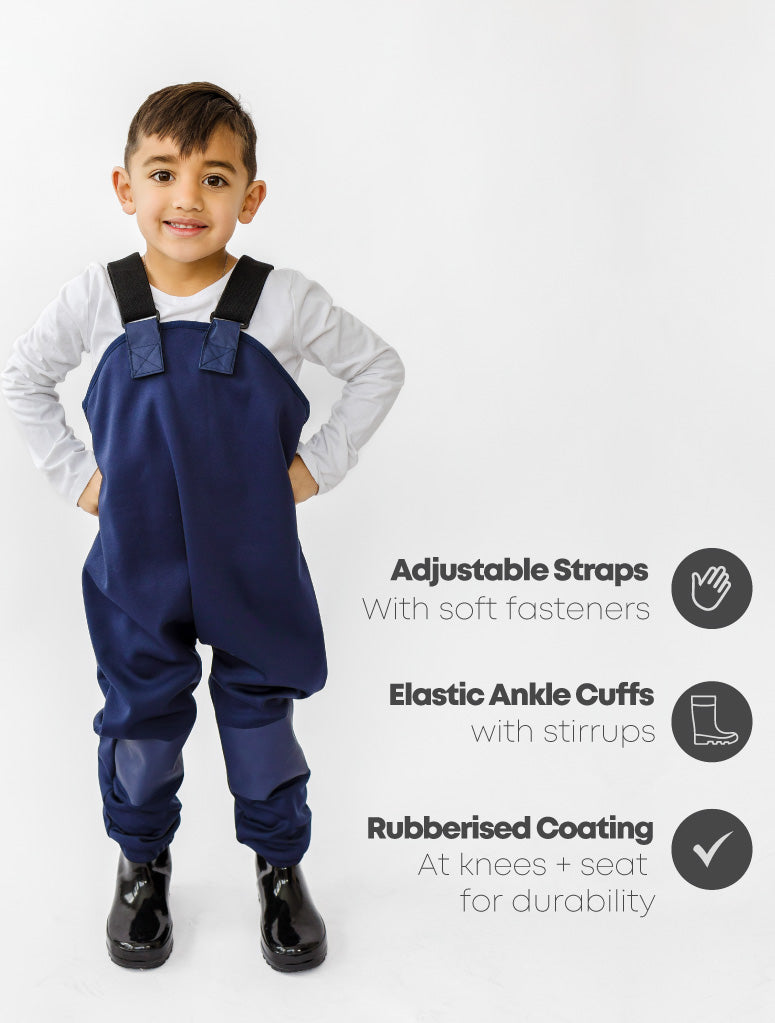 Therm | All-Weather Overalls, Navy