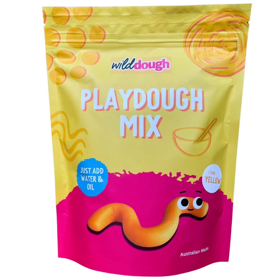 Wild Dough | Playdough Mix, Yellow